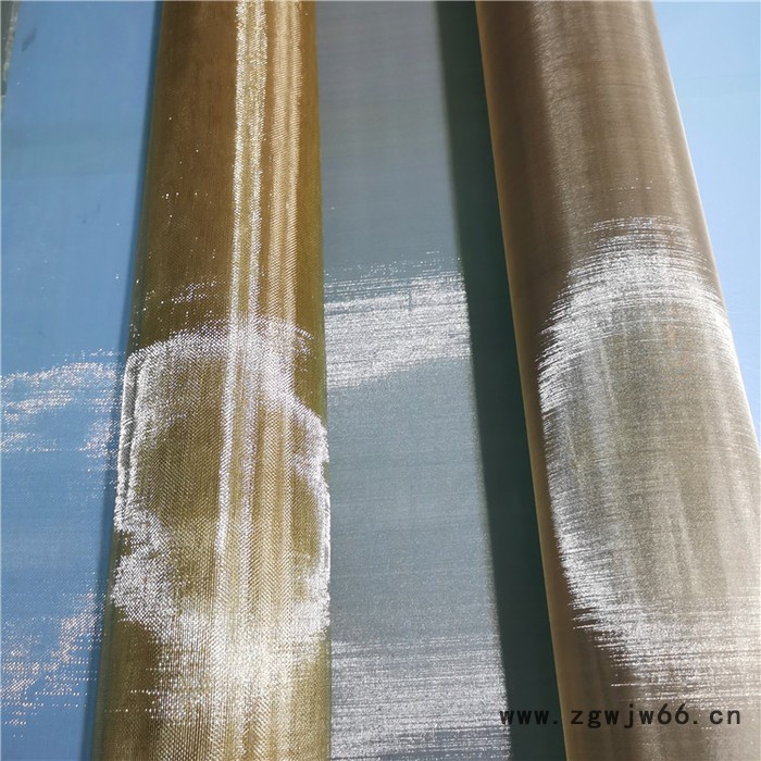 紫铜金属网    实体厂家   铜网    斜纹编织铜网图2