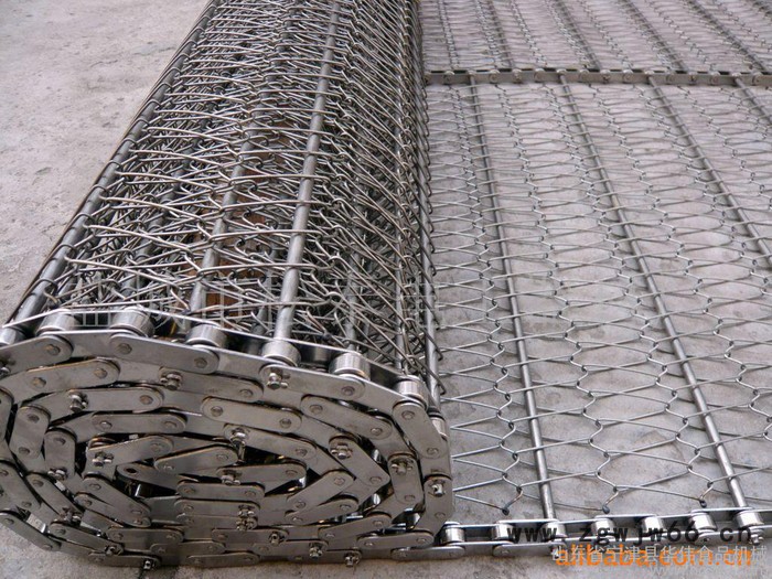 华臻不锈钢金属网带，不锈钢链条图2