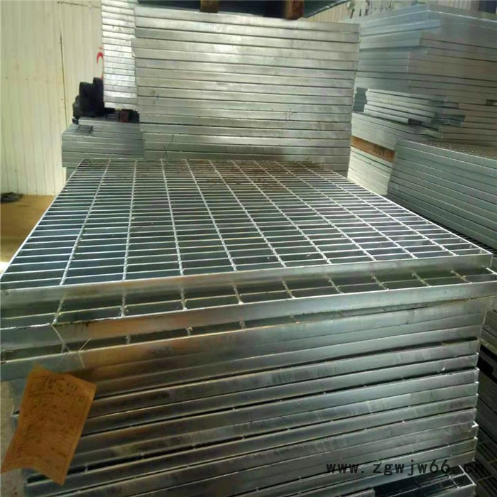 宁达钢格板钢格栅复合钢格栅源头厂家热镀锌楼梯踏步板 钢格网踏步 金属网格板踏步图4