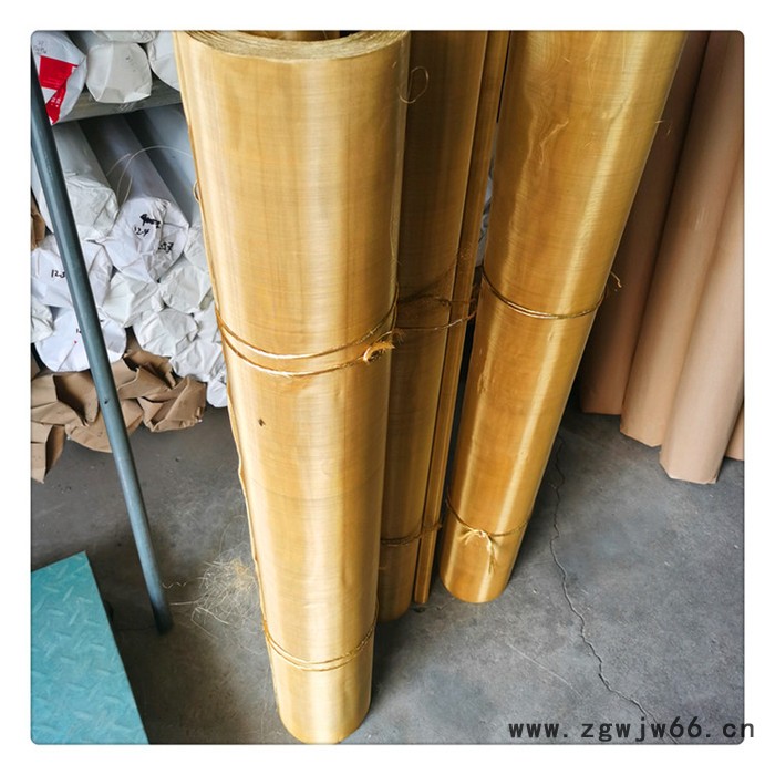 黄铜金属网    实体厂家   铜网    铜丝编织网图5