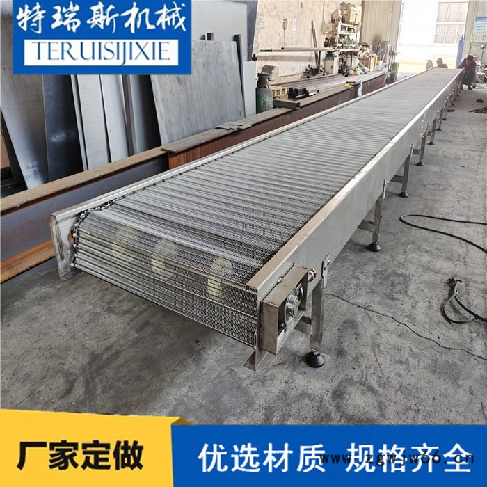 网带输送机 喷涂线网带输送机 特瑞斯金属网带输送机