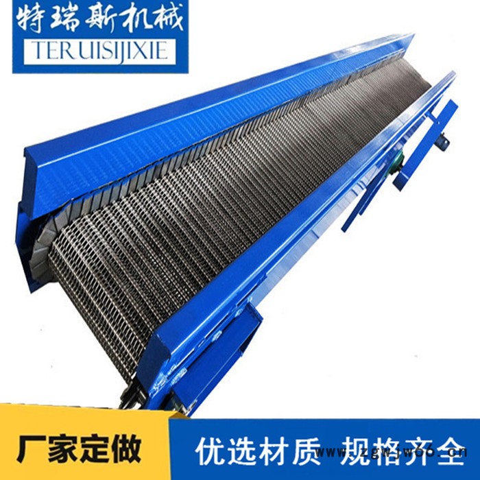 网带输送机 喷涂线网带输送机 特瑞斯金属网带输送机图3