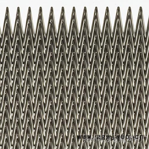 扬州群龙金属网带厂 输送网带 人字型网带 其他输送设备 输送网带图3