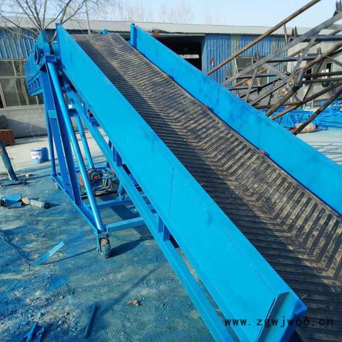 西安 供应 大倾角裙边挡边输送机 多功能皮带输送机 移动带式输送机 裙边挡板输送机 金属网带输送机 粮食皮带输送机图2