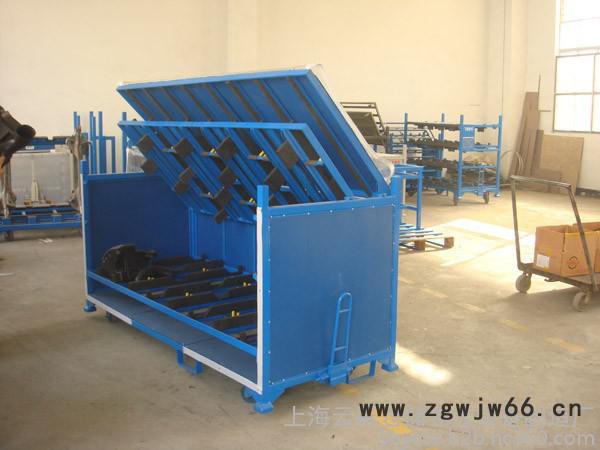 供应总成周转架、物流台车、 立式托盘、轮胎架、铁板箱、金属网箱、布袋车、烟草笼车、料架车、汽车零部件转运架、网格箱图3