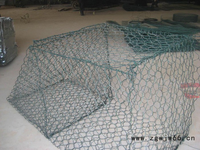 恒仁金属网业专业生产镀高尔凡石笼网 铁丝石笼网 护坡石笼网箱