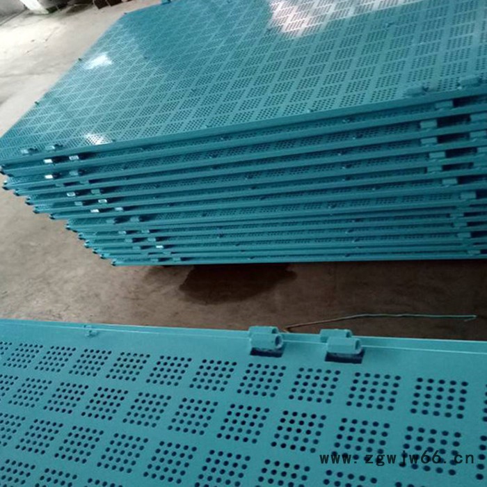 建筑工地 脚手架钢爬架网片 金属网片架 钢板网片 防护网片图5