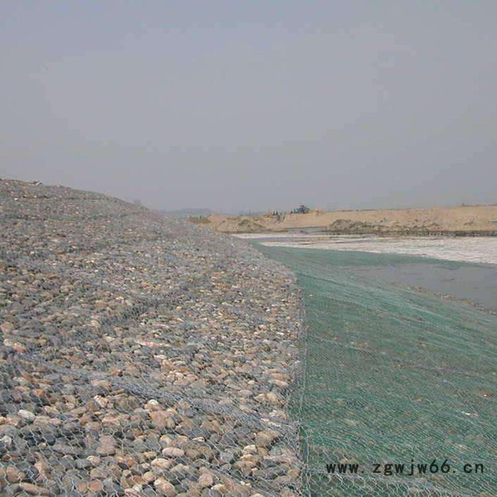 锌铝合金石笼网-恒仁金属网-防锈镀锌铁丝石笼网片 格宾防洪石笼网图6