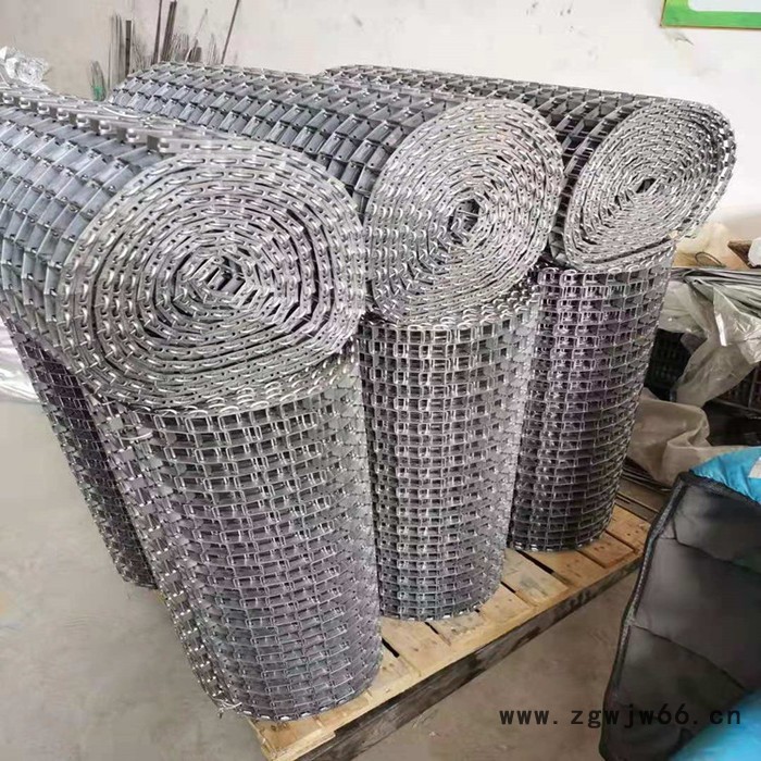 沧州宏泰定制不锈钢304金属网链式输送机链网 网带传送带  提升机链板图3
