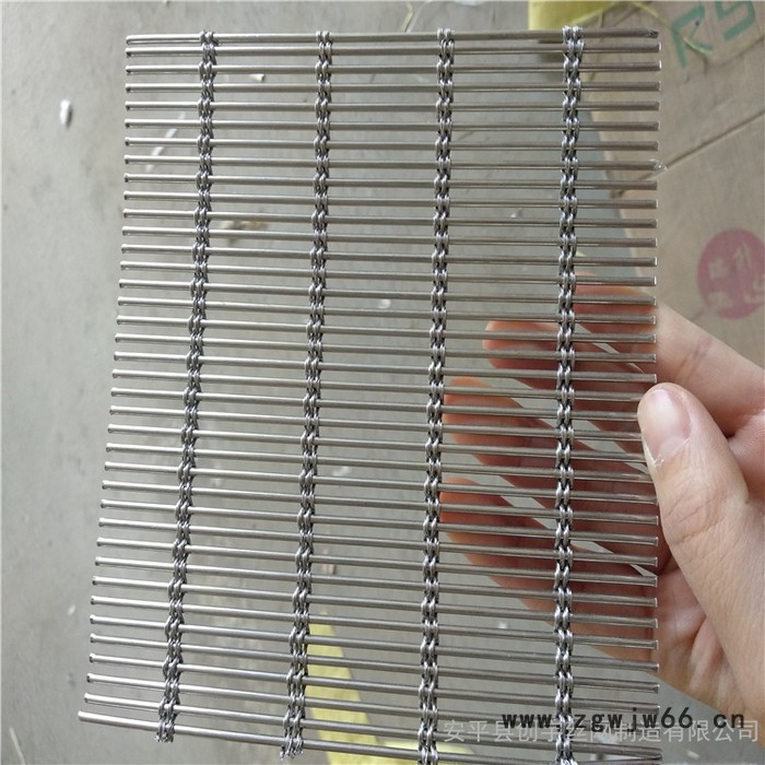 创宇 建筑幕墙网 金属网屏风 夹丝玻璃网 金属网吊顶 金属幕墙网 欢迎订购 金属网隔断图7