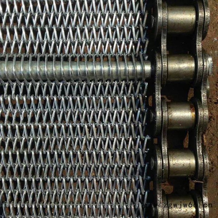 现货金属网带  乙字型金属网输送带 批发金属输送网带图2