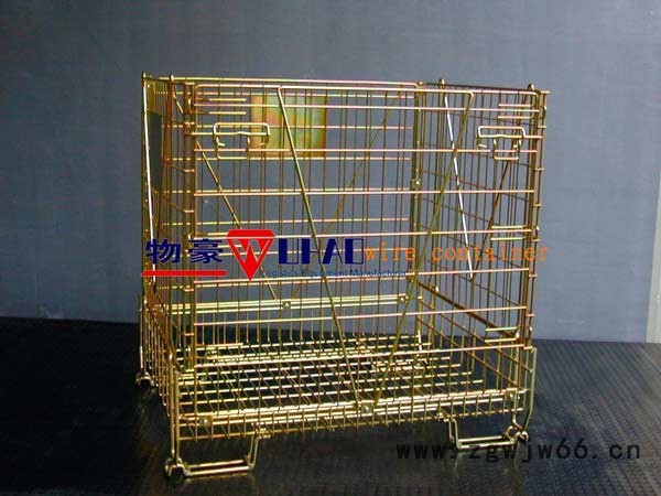 温州金属网格笼，储物笼批发图2