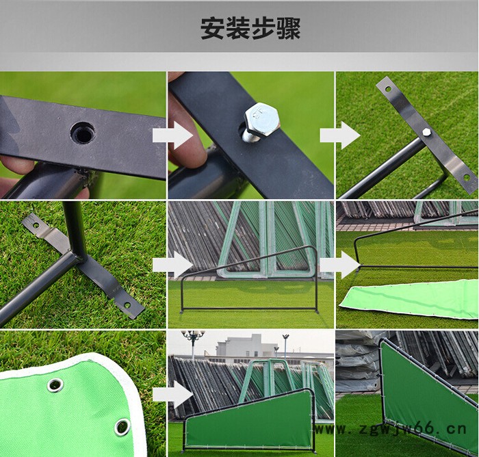 高尔夫金属网格带球包架打位分隔器 高尔夫涟场用品