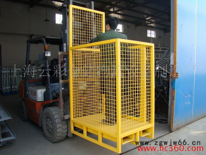 供应安全笼、作业笼、登高笼、仓库笼、铁板箱、两面车、轮胎架、堆垛架、仓储笼、物流台车、立式托盘、金属网箱、料箱、笼车图2