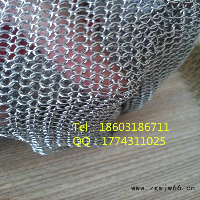 生产金属网帘 金属网垂帘 垂挂装饰网图5