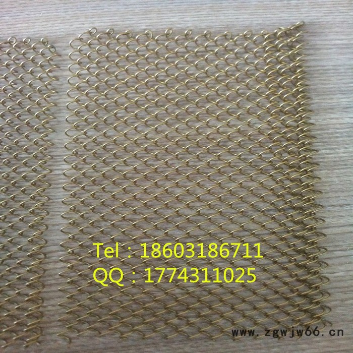 生产金属网帘 金属网垂帘 垂挂装饰网图6