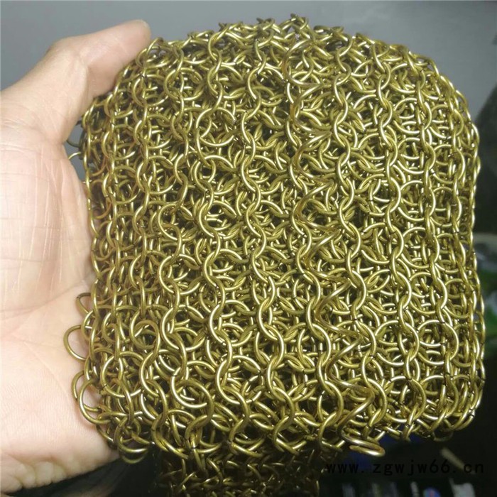 恩尔48 金属链A金属网帘生产厂家A金属装饰网图4