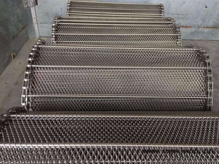 专业生产金属网带----雄欧丝网机械有限公司   输送网带图5