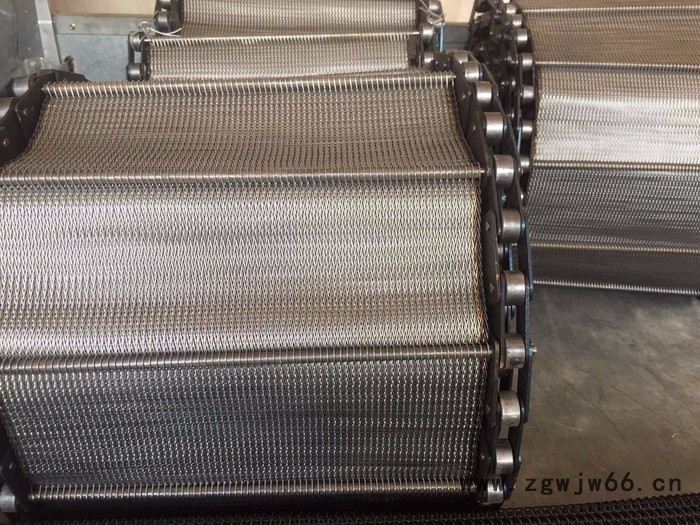 专业生产金属网带----雄欧丝网机械有限公司   输送网带图2