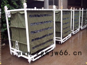 供应云彩布袋车、烟草笼车、料架、汽车零部件转运架、工位车、工业筐、物流台车、巧固架、立式托盘、轮胎架、铁板箱、金属网箱图2