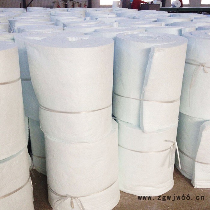 KRNC科瑞保温材料厂家供应硅酸铝陶瓷纤维毡 锅炉管道保温毡 防火卷毡   吸音隔热 防火防潮图4