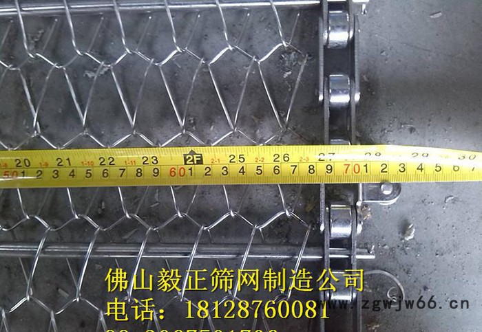 不锈钢网面带 抗腐蚀金属网带 不易变形金属网链 生产图2