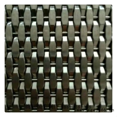 绵瑞电梯轿厢金属装饰网 电梯间金属网 幕墙金属编织网