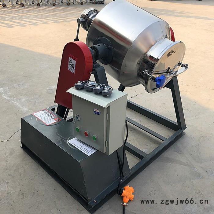 鼓式360度旋转混合搅拌机 耐火材料鼓式密封混合机 小麦加药拌种机图6
