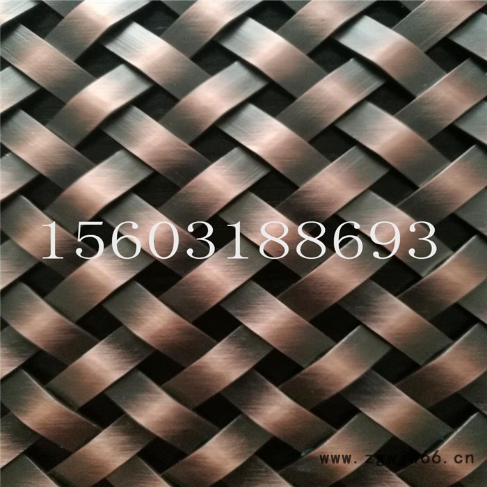 金属编织网 花型编织金属网格 斜纹镂空金属编织网 吊顶金属网垂帘挂帘网图4