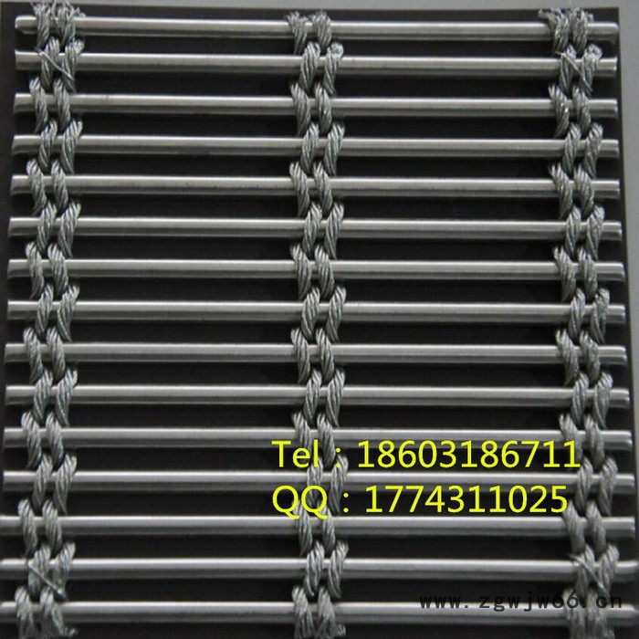 生产铝镁合金勾花金属网帘  网帘       金属网帘图3
