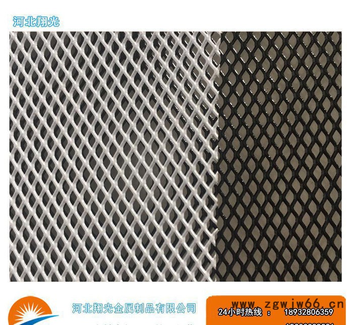 天沟挡叶网%铝板拉伸过滤金属网 屋檐专用挡叶网图2