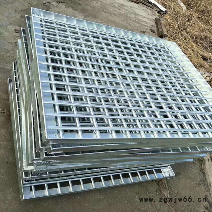 镀锌钢格板厂家  金属网不锈钢钢格板  防滑平台格栅板   朗鑫图4
