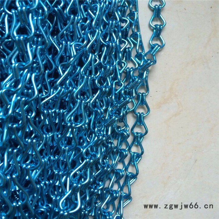 金属网帘厂家批发@金属环网@金属圆环网帘价格图2