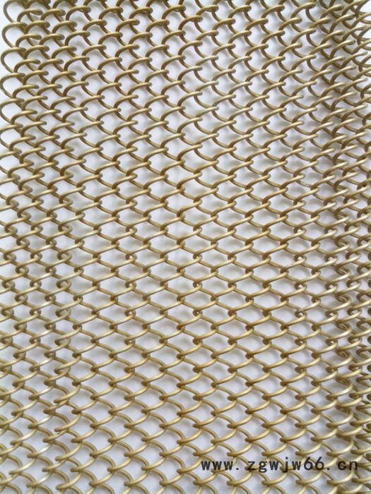 轧花装饰网@金属装饰网@金属网帘生产厂家图7