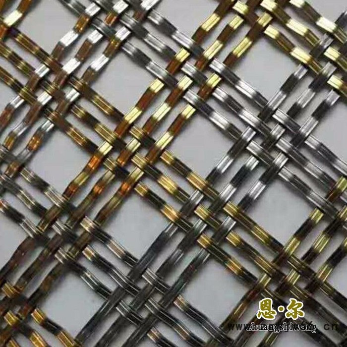 轧花装饰网@金属装饰网@金属网帘生产厂家