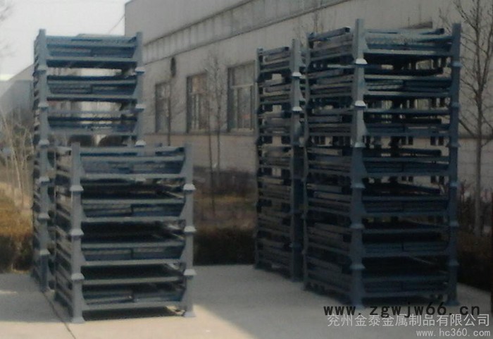 供应金泰标准金属周转箱、金属网箱生产厂家图3