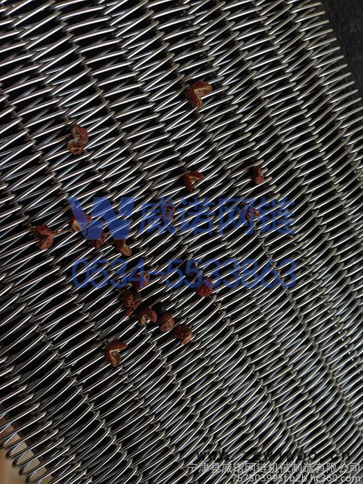 厂家生产不锈钢金属网带  食品输送网带图4