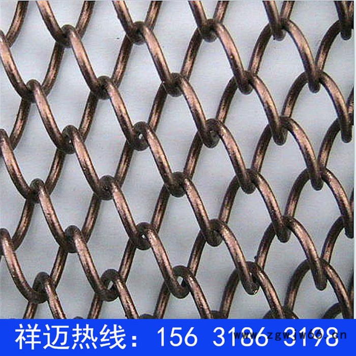 【实体厂家】金属网帘 螺旋金属垂帘 幕墙装饰网 长期供应图4