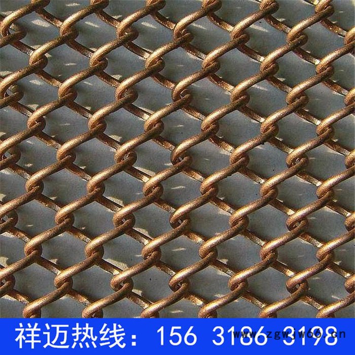 【实体厂家】金属网帘 螺旋金属垂帘 幕墙装饰网 长期供应图5