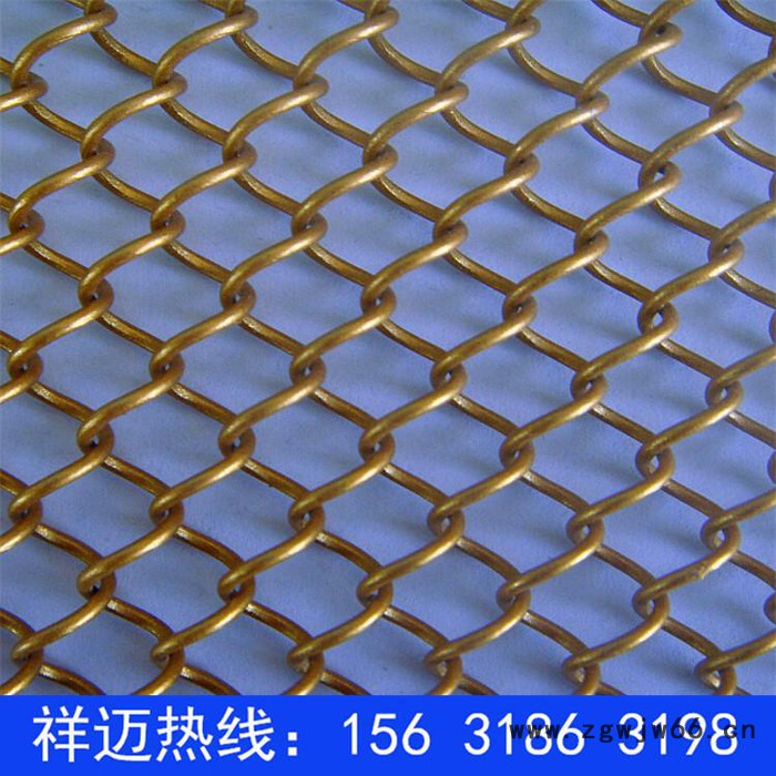 【实体厂家】金属网帘 螺旋金属垂帘 幕墙装饰网 长期供应图2