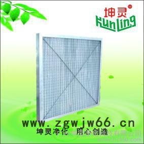 供应坤灵金属网孔初效过滤器 报价图2