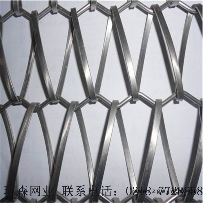 环森室内外幕墙网装饰吊顶金属网图2