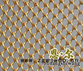 金属布@金属网帘生产厂家@装饰网帘图6