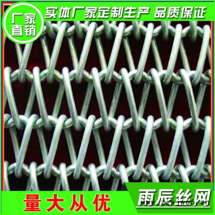雨辰丝网 金属网带 河北金属网带生产厂家 工期短 保质量图3
