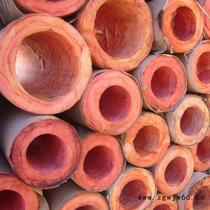 河北【宏利**玻璃棉管 离心玻璃棉保温管 保温材料批发 保温隔热图6