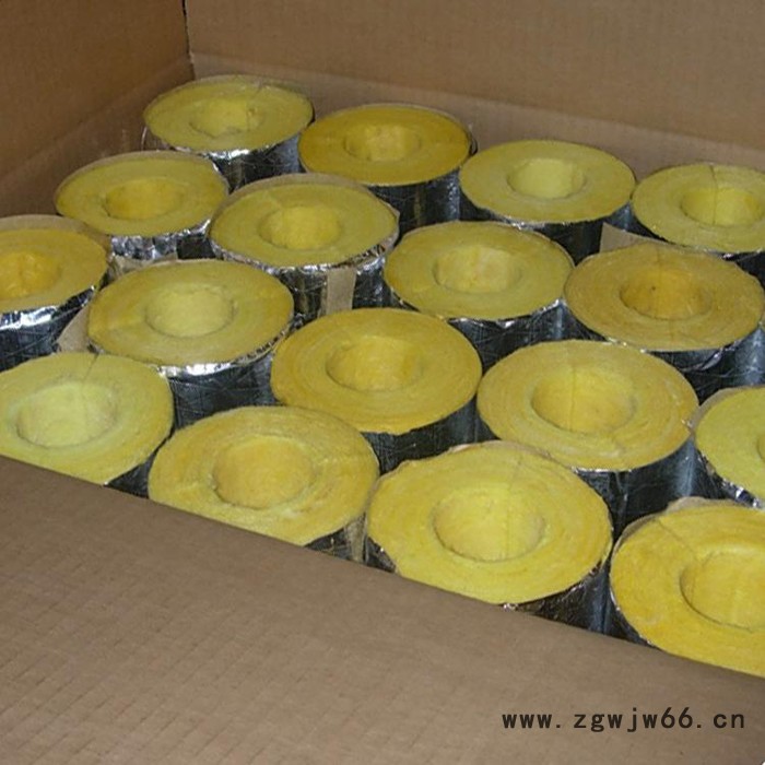 河北【宏利**玻璃棉管 离心玻璃棉保温管 保温材料批发 保温隔热图7