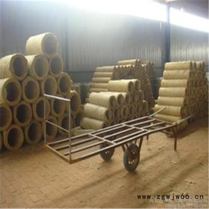 河北厂家  保温材料制品 岩棉保温管图5