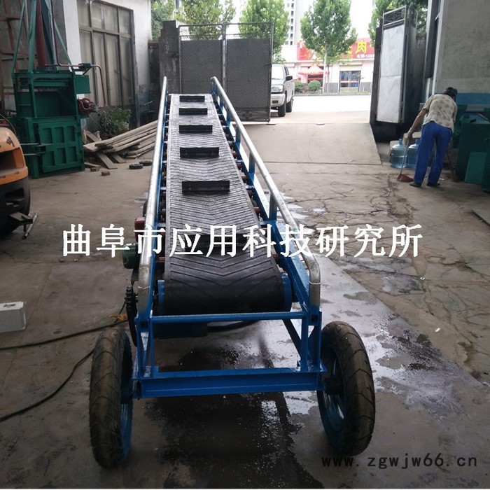 科阳牌PD650矿石滚筒输送机 防滑输送机 装车皮带装车金属网带输送机图3