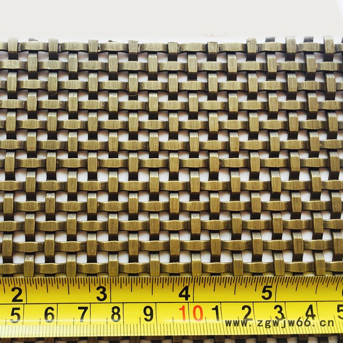 硕隆 金属网酒店大堂屏风隔断金属装饰网高端大气图4