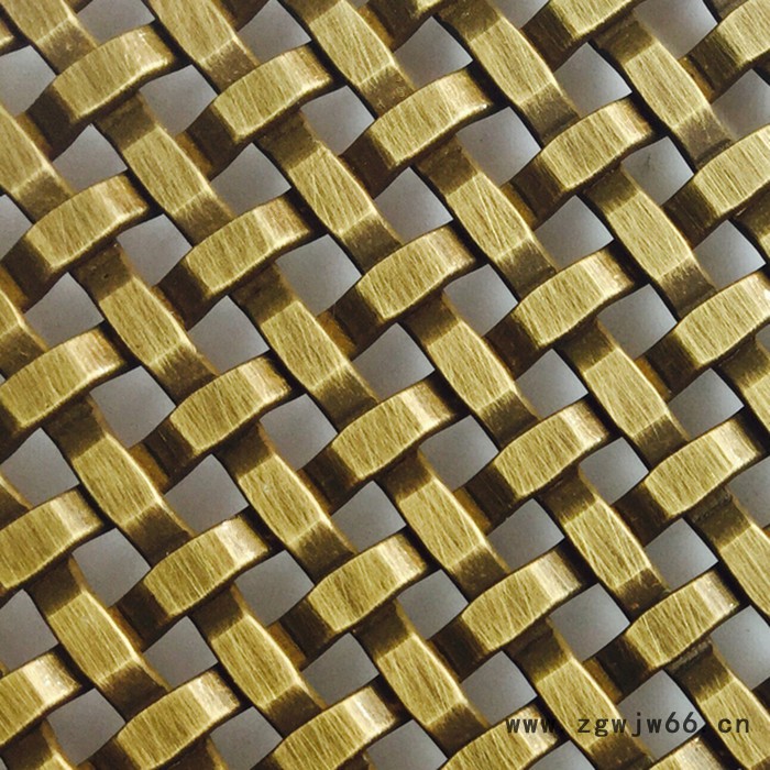 硕隆 金属网酒店大堂屏风隔断金属装饰网高端大气图5